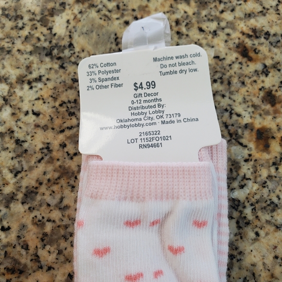 Nwt baby girl unicorn bibs, blanket. Shoes rattle, socks and more - Picture 8 of 16